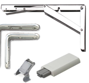 Brackets, Ratcheting Hinges, and Accessories